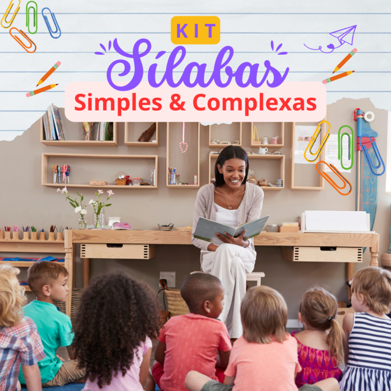 KIT SÍLABAS SIMPLES & COMPLEXAS + 01 BÔNUS