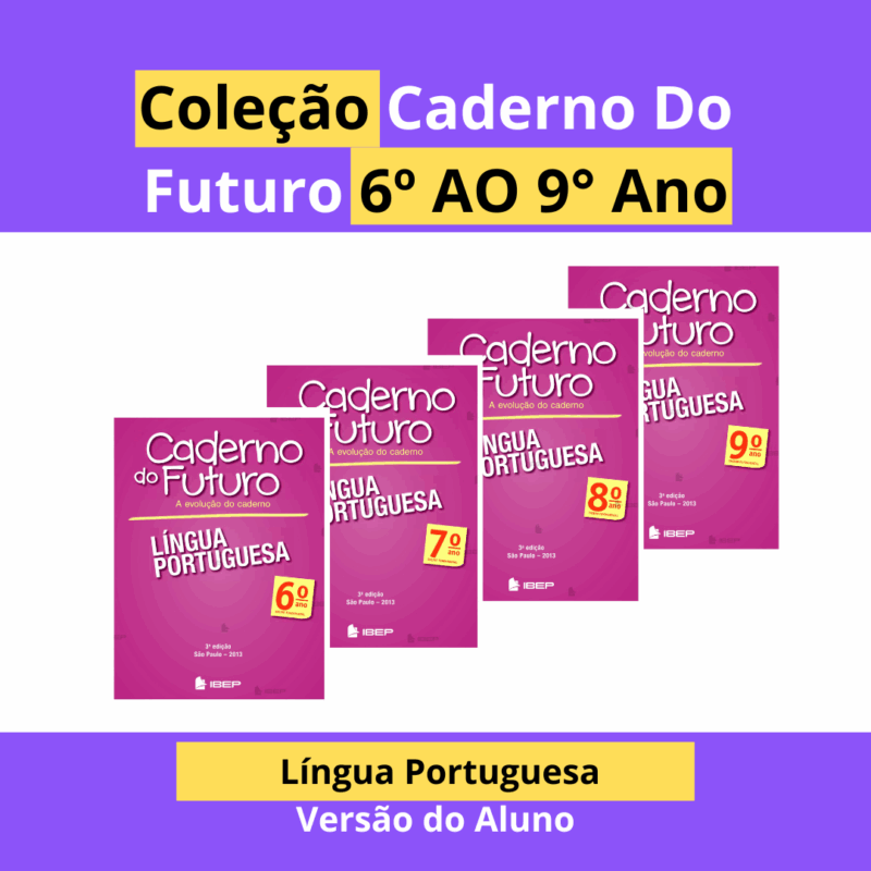 Coleção Língua Portuguesa 6º ao 9º ano versão do aluno Ed3