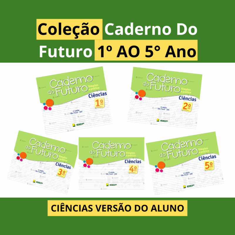 Coleção Ciências 1º ao 5º ano versão do aluno Ed3