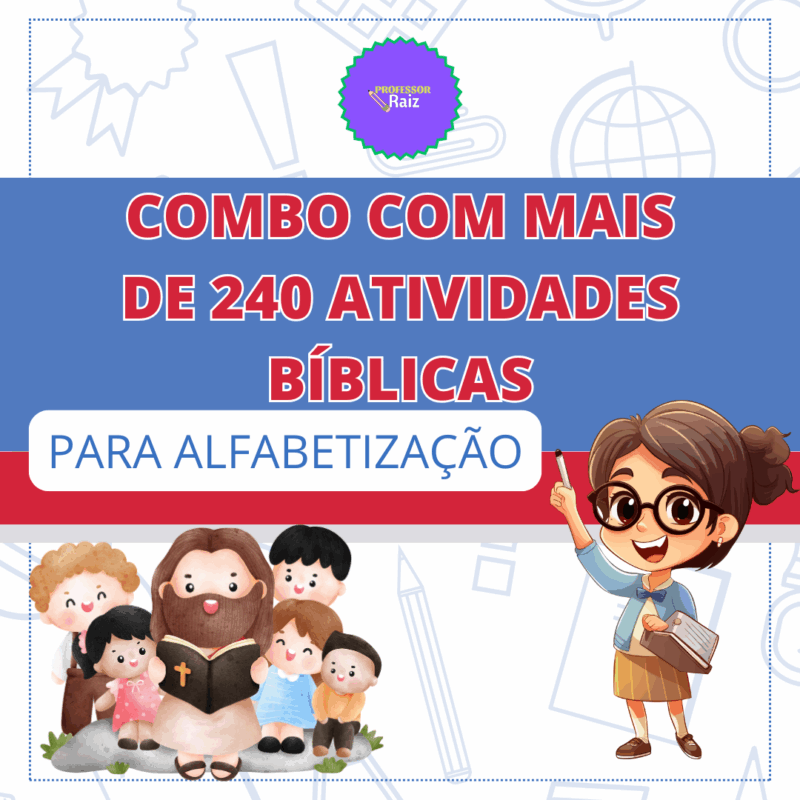 COMBO COM MAIS DE 240 ATIVIDADES BÍBLICAS
