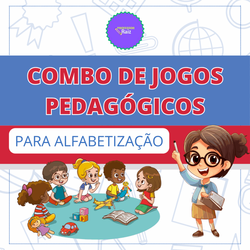 COMBO DE JOGOS PEDAGÓGICOS